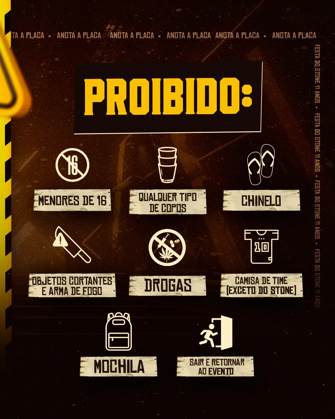 Proibido, Festa do Stone, 11ª Edição