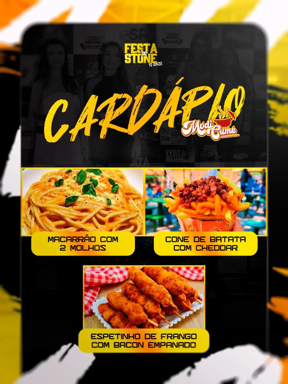 Cardápio, Festa do Stone, 12ª Edição