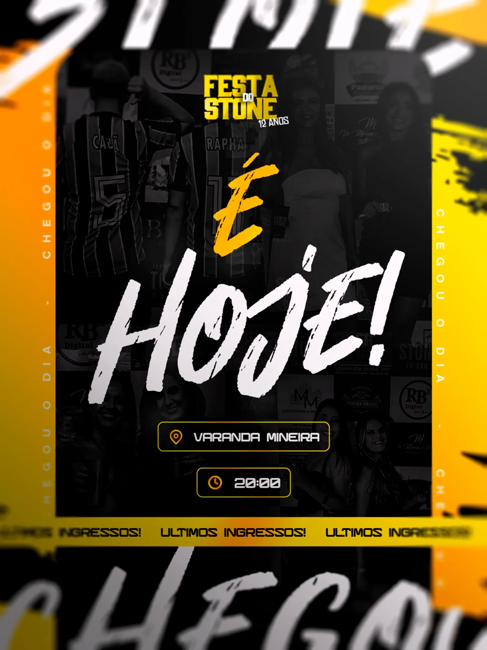 É hoje, Festa do Stone, 12ª Edição